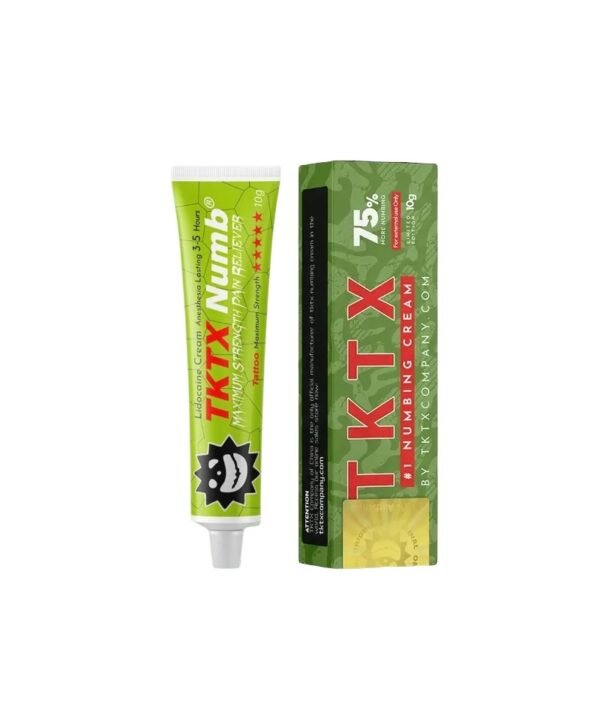 TKTX Green 75% Crème anesthésiante pour tatouage